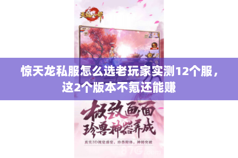 惊天龙私服怎么选老玩家实测12个服,这2个版本不氪还能赚 惊天龙私服怎么选老玩家实测12个服,这2个版本不氪还能赚