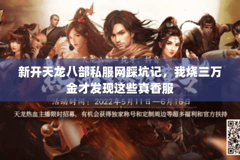 新开天龙八部私服网踩坑记，我烧三万金才发现这些真香服