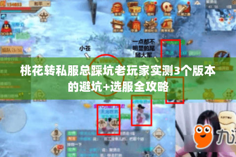 桃花转私服总踩坑老玩家实测3个版本的避坑+选服全攻略 桃花转私服总踩坑老玩家实测3个版本的避坑+选服全攻略