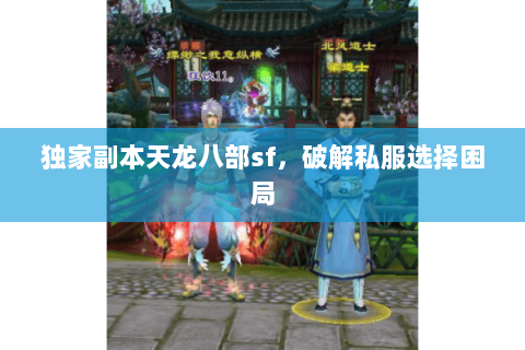 独家副本天龙八部sf，破解私服选择困局