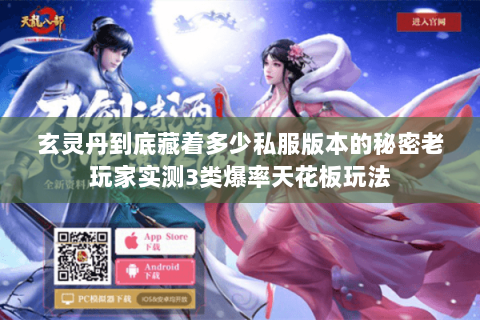 玄灵丹到底藏着多少私服版本的秘密老玩家实测3类爆率天花板玩法 玄灵丹到底藏着多少私服版本的秘密老玩家实测3类爆率天花板玩法