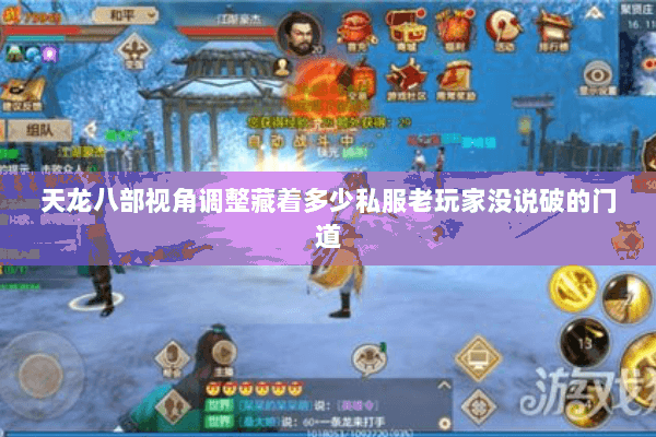 天龙八部视角调整藏着多少私服老玩家没说破的门道 天龙八部视角调整藏着多少私服老玩家没说破的门道