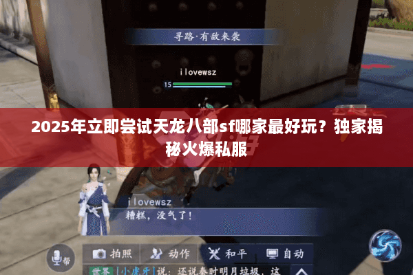 2025年立即尝试天龙八部sf哪家最好玩?独家揭秘火爆私服 2025年立即尝试天龙八部sf哪家最好玩?独家揭秘火爆私服