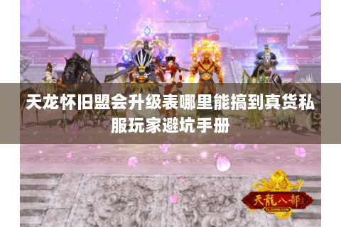 天龙怀旧盟会升级表哪里能搞到真货私服玩家避坑手册 天龙怀旧盟会升级表哪里能搞到真货私服玩家避坑手册