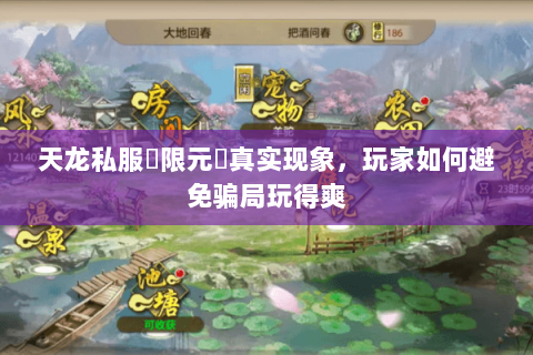 天龙私服無限元寶真实现象,玩家如何避免骗局玩得爽 天龙私服無限元寶真实现象,玩家如何避免骗局玩得爽