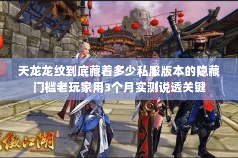 天龙龙纹到底藏着多少私服版本的隐藏门槛老玩家用3个月实测说透关键 天龙龙纹到底藏着多少私服版本的隐藏门槛老玩家用3个月实测说透关键