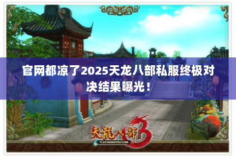 官网都凉了2025天龙八部私服终极对决结果曝光！