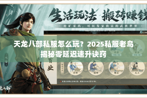 天龙八部私服怎么玩?2025私服老鸟揭秘零延迟速升诀窍 天龙八部私服怎么玩?2025私服老鸟揭秘零延迟速升诀窍