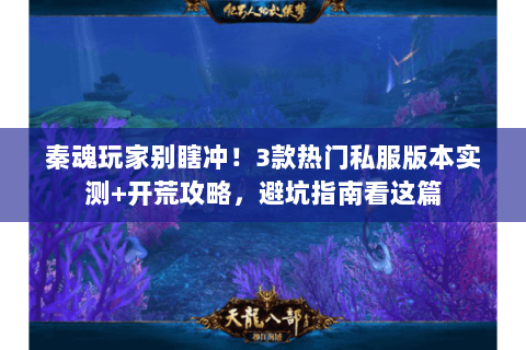 秦魂玩家别瞎冲!3款热门私服版本实测+开荒攻略,避坑指南看这篇 秦魂玩家别瞎冲!3款热门私服版本实测+开荒攻略,避坑指南看这篇