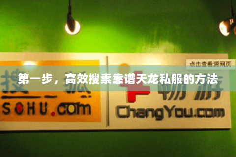 第一步,高效搜索靠谱天龙私服的方法 第一步,高效搜索靠谱天龙私服的方法