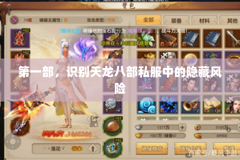 第一部,识别天龙八部私服中的隐藏风险 第一部,识别天龙八部私服中的隐藏风险