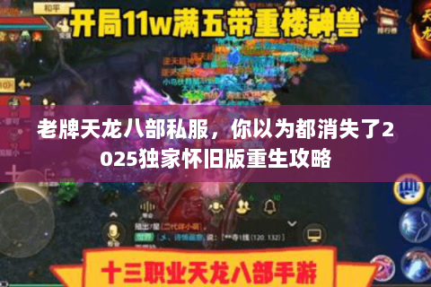老牌天龙八部私服,你以为都消失了2025独家怀旧版重生攻略 老牌天龙八部私服,你以为都消失了2025独家怀旧版重生攻略
