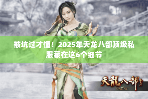 被坑过才懂！2025年天龙八部顶级私服藏在这6个细节