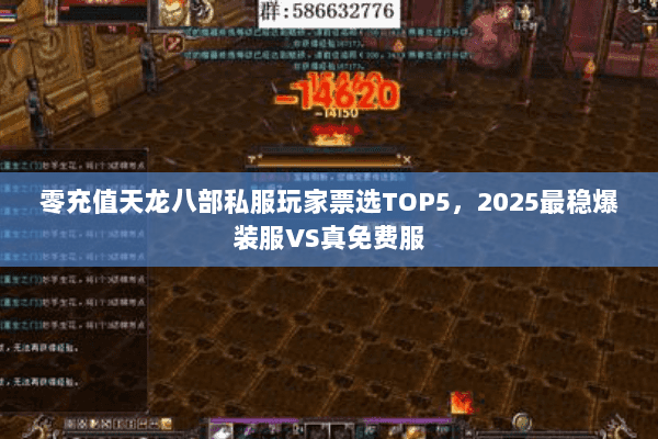 零充值天龙八部私服玩家票选TOP5,2025最稳爆装服VS真免费服 零充值天龙八部私服玩家票选TOP5,2025最稳爆装服VS真免费服