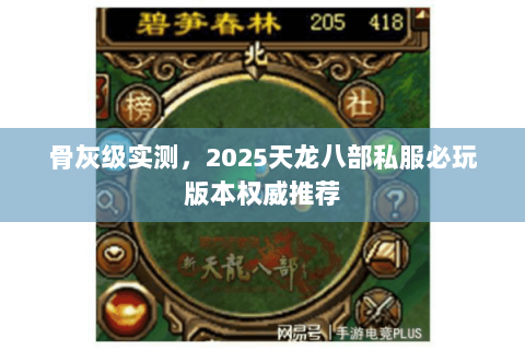 骨灰级实测,2025天龙八部私服必玩版本权威推荐 骨灰级实测,2025天龙八部私服必玩版本权威推荐