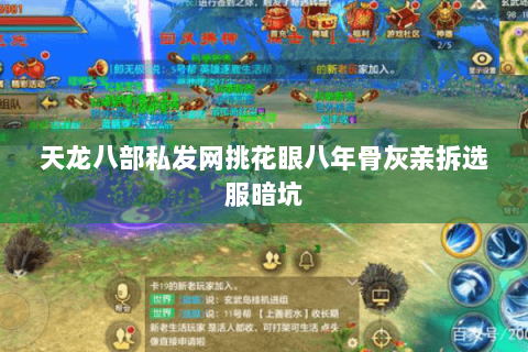 天龙八部私发网挑花眼八年骨灰亲拆选服暗坑