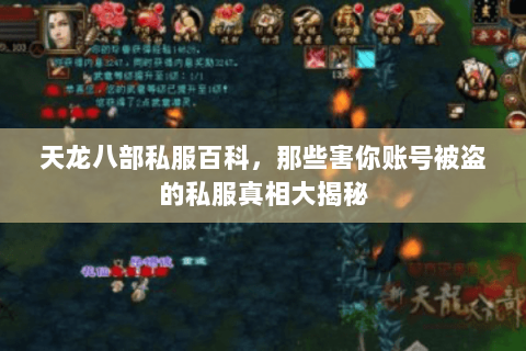 天龙八部私服百科,那些害你账号被盗的私服真相大揭秘 天龙八部私服百科,那些害你账号被盗的私服真相大揭秘