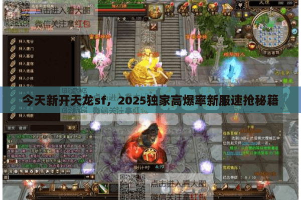 今天新开天龙sf,2025独家高爆率新服速抢秘籍 今天新开天龙sf,2025独家高爆率新服速抢秘籍