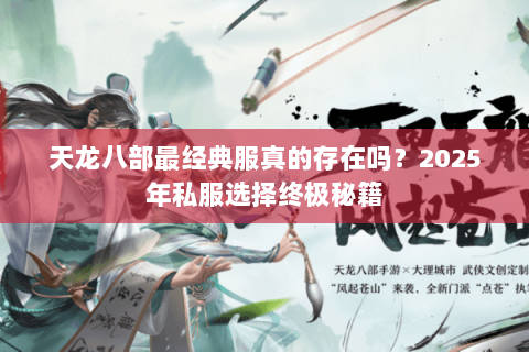 天龙八部最经典服真的存在吗？2025年私服选择终极秘籍