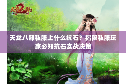 天龙八部私服上什么抗石?揭秘私服玩家必知抗石实战决策 天龙八部私服上什么抗石?揭秘私服玩家必知抗石实战决策