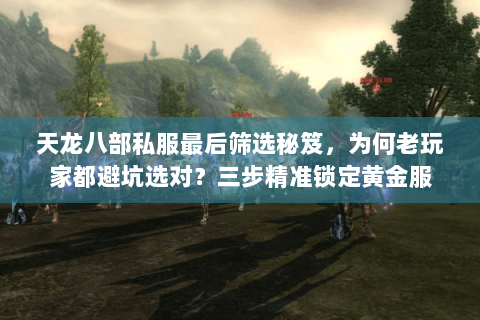 天龙八部私服最后筛选秘笈,为何老玩家都避坑选对?三步精准锁定黄金服 天龙八部私服最后筛选秘笈,为何老玩家都避坑选对?三步精准锁定黄金服