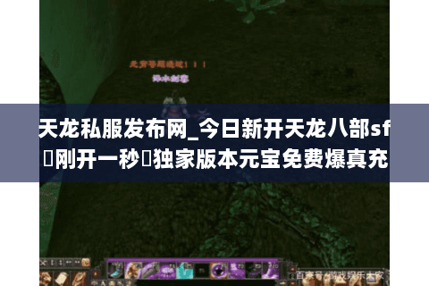 天龙私服发布网_今日新开天龙八部sf▷刚开一秒◁独家版本元宝免费爆真充