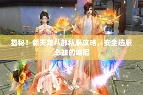 揭秘！新天龙八部私服攻略，安全选服必知的绝招