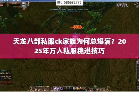 天龙八部私服ck家族为何总爆满？2025年万人私服稳进技巧