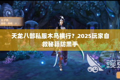 天龙八部私服木马横行？2025玩家自救秘籍防黑手