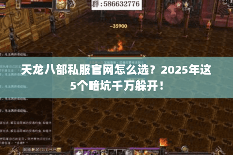 天龙八部私服官网怎么选?2025年这5个暗坑千万躲开! 天龙八部私服官网怎么选?2025年这5个暗坑千万躲开!