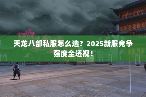 天龙八部私服怎么选?2025新服竞争强度全透视! 天龙八部私服怎么选?2025新服竞争强度全透视!