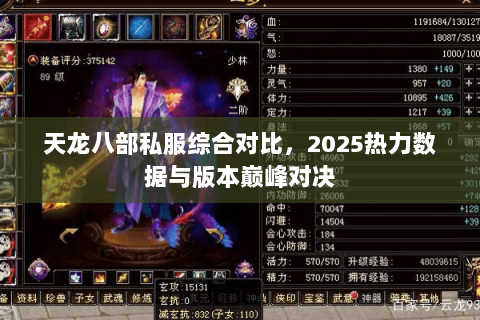 天龙八部私服综合对比,2025热力数据与版本巅峰对决 天龙八部私服综合对比,2025热力数据与版本巅峰对决