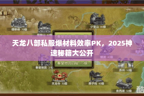 天龙八部私服爆材料效率PK,2025神速秘籍大公开 天龙八部私服爆材料效率PK,2025神速秘籍大公开