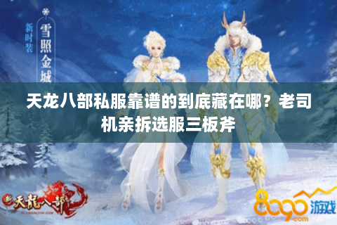 天龙八部私服靠谱的到底藏在哪?老司机亲拆选服三板斧 天龙八部私服靠谱的到底藏在哪?老司机亲拆选服三板斧