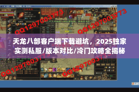 天龙八部客户端下载避坑，2025独家实测私服/版本对比/冷门攻略全揭秘