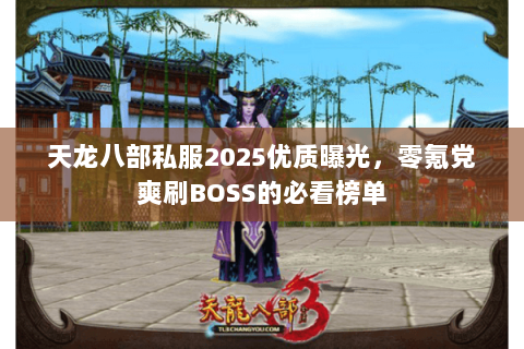 天龙八部私服2025优质曝光,零氪党爽刷BOSS的必看榜单 天龙八部私服2025优质曝光,零氪党爽刷BOSS的必看榜单