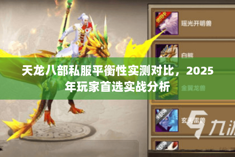 天龙八部私服平衡性实测对比,2025年玩家首选实战分析 天龙八部私服平衡性实测对比,2025年玩家首选实战分析