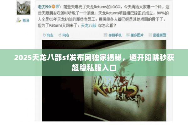 2025天龙八部sf发布网独家揭秘,避开陷阱秒获超稳私服入口 2025天龙八部sf发布网独家揭秘,避开陷阱秒获超稳私服入口