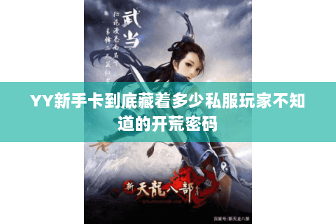 YY新手卡到底藏着多少私服玩家不知道的开荒密码