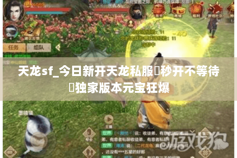 天龙sf_今日新开天龙私服▷秒开不等待◁独家版本元宝狂爆