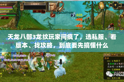 天龙八部3龙纹玩家问疯了,选私服、看版本、找攻略,到底要先搞懂什么 天龙八部3龙纹玩家问疯了,选私服、看版本、找攻略,到底要先搞懂什么