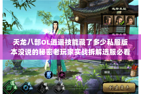 天龙八部OL逍遥技能藏了多少私服版本没说的秘密老玩家实战拆解选服必看 天龙八部OL逍遥技能藏了多少私服版本没说的秘密老玩家实战拆解选服必看