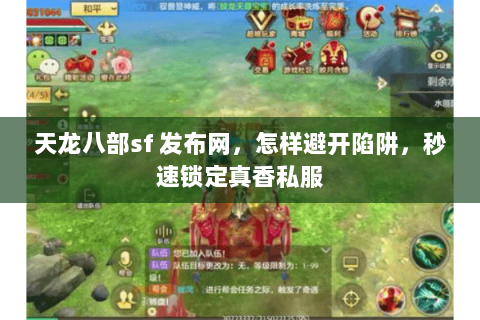 天龙八部sf 发布网，怎样避开陷阱，秒速锁定真香私服