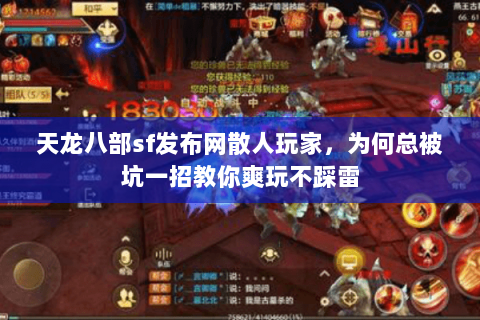 天龙八部sf发布网散人玩家，为何总被坑一招教你爽玩不踩雷