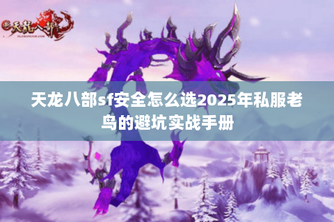 天龙八部sf安全怎么选2025年私服老鸟的避坑实战手册 天龙八部sf安全怎么选2025年私服老鸟的避坑实战手册