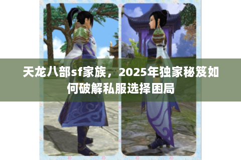 天龙八部sf家族,2025年独家秘笈如何破解私服选择困局 天龙八部sf家族,2025年独家秘笈如何破解私服选择困局