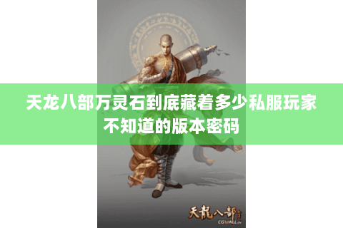 天龙八部万灵石到底藏着多少私服玩家不知道的版本密码 天龙八部万灵石到底藏着多少私服玩家不知道的版本密码