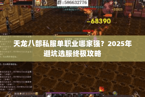 天龙八部私服单职业哪家强?2025年避坑选服终极攻略 天龙八部私服单职业哪家强?2025年避坑选服终极攻略
