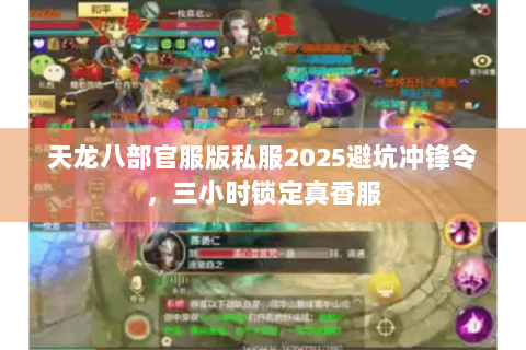 天龙八部官服版私服2025避坑冲锋令,三小时锁定真香服 天龙八部官服版私服2025避坑冲锋令,三小时锁定真香服