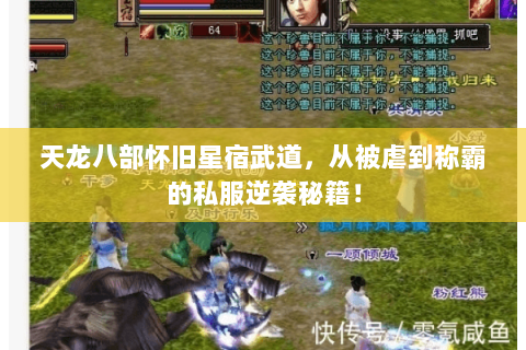 天龙八部怀旧星宿武道,从被虐到称霸的私服逆袭秘籍! 天龙八部怀旧星宿武道,从被虐到称霸的私服逆袭秘籍!